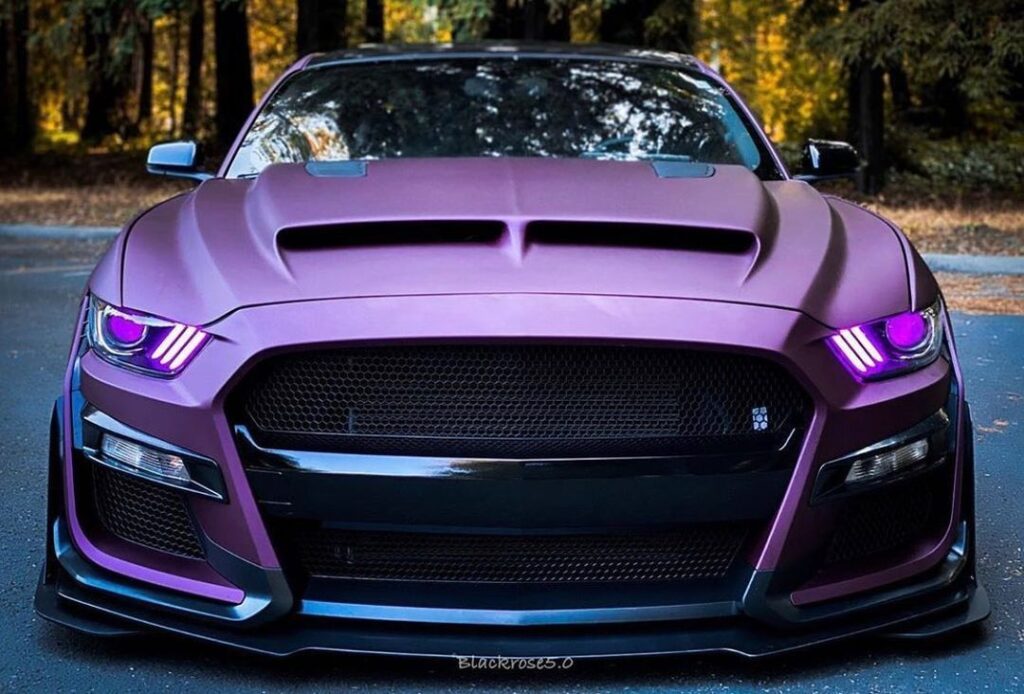 The Aesthetics Of 2020 Shelby Gt500 Purple