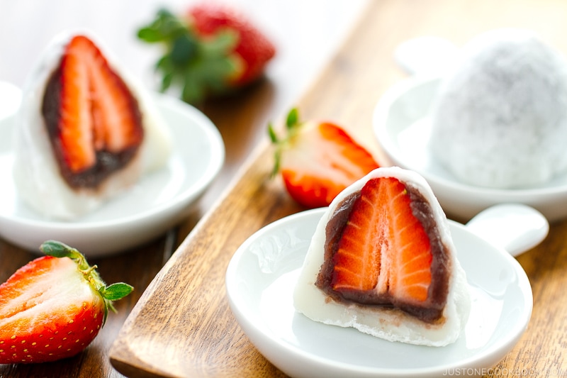 He was making Strawberry Daifuku At Home – Perfect Blend Of Ingredients!