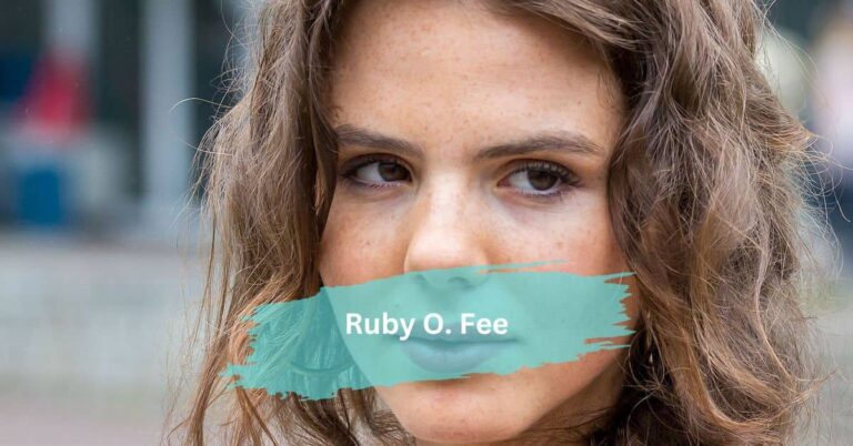 Ruby O. Fee – A Rising Star In The Entertainment World!